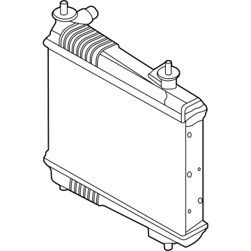 OEM BMW M3 REMOTE RADIATOR - 17-11-8-095-285