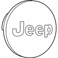 OEM Jeep Wrangler Wheel Center Cap - 1LB77MALAC