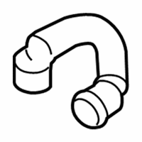 OEM 2019 BMW X6 Coolant Hose - 17-12-7-576-367