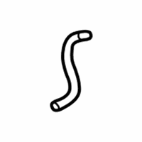OEM 2004 Toyota Matrix By-Pass Hose - 16264-0D050