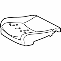 OEM 2010 Lexus HS250h Pad, Front Seat Cushion, LH (For Separate Type) - 71512-75070