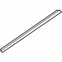 OEM 2001 BMW M5 Door Weather Strip Outer Left - 51-21-8-159-235