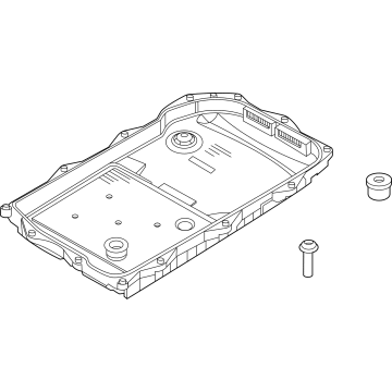 OEM 2021 BMW X5 KIT, OIL PAN FLUID FILTER AU - 24-11-8-743-462