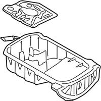 OEM 2001 Kia Sephia Pan Assembly-Oil - 0K2N510400