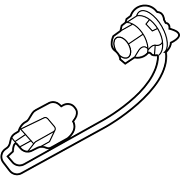 OEM Hyundai HOLDER & WIRING-REAR COMBI, O/S - 92491-CW000