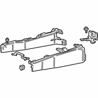 OEM 2002 Lincoln LS Console - XW4Z54045A36AAA