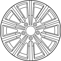 OEM 2019 Lexus LX570 Wheel, Disc - 42611-60E50