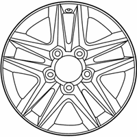 OEM 2014 Lexus LX570 Wheel, Disc Chrome P - 4261A-60062