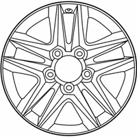 OEM Lexus LX570 Wheel, Disc Chrome P - 4261A-60062