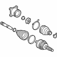 OEM Toyota Sienna Axle Assembly - 42340-08021