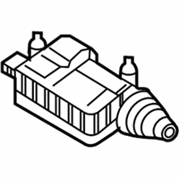 OEM Saturn Astra Actuator, Fuel Tank Filler Door Lock - 13208157