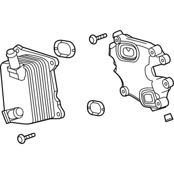 OEM 2020 Cadillac CT4 Oil Cooler Assembly - 12699975