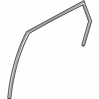 OEM 2006 Hyundai Tucson Run Assembly-Rear Door Window Glass LH - 83530-2E000