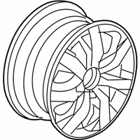 OEM 2011 Honda Accord Disk, Aluminum Wheel (17X7) (1/2J) (Tpms) (Enkei) - 42700-TA0-A74