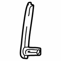 OEM 1997 Ford E-350 Econoline Window Channel - F2UZ1521546A