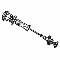 OEM 1999 Ford E-250 Econoline Lock Cylinder - XL2Z-7821990-AC