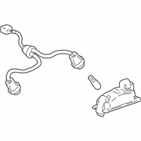 OEM 1996 Toyota RAV4 License Lamp - 81270-42011