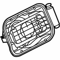 OEM 2005 BMW X3 Cover Pot - 51-17-3-438-033