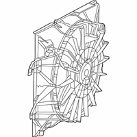 OEM 2014 Ram 1500 Fan-Radiator Cooling - 52014772AD