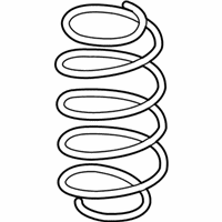 OEM 2018 Honda Accord Spring, Rear - 52441-TWA-A91