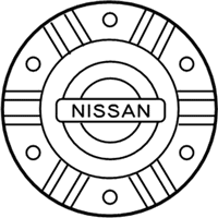OEM 2005 Nissan Murano Disc Wheel Cap - 40315-CA100