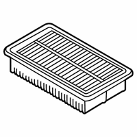 OEM Hyundai Venue Air Cleaner Filter - 28113-K2100