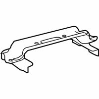 OEM 2019 Lexus LS500 Clamp Sub-Assy, Battery - 74404-11010