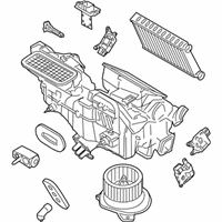 OEM 2011 Ford Focus Evaporator Assembly - AS4Z-19B555-C