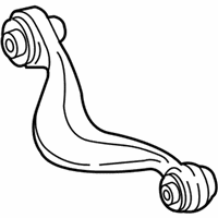 OEM 2020 BMW M5 Bottom Rubber Mount Wishbone, Left - 33-32-6-883-339