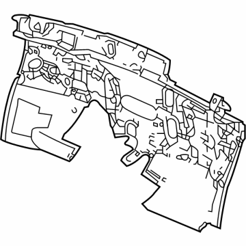 OEM Acura MDX Insert, Dashboard - 74260-TYA-A00