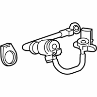 OEM 2014 BMW ActiveHybrid 3 Fuel Tank Ventilation Valve With Pipe - 13-90-7-636-153