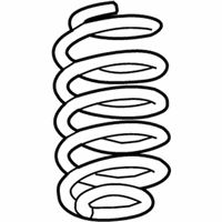 OEM 2020 Chevrolet Spark Coil Spring - 42406127