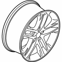 OEM 2016 Lincoln MKC Wheel, Alloy - EJ7Z-1007-K