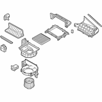 OEM 2020 Kia Cadenza Blower Unit - 97207F6AB0