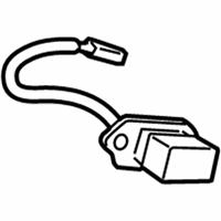 OEM 2004 Toyota Highlander Resistor, Rear Heater Blower - 87138-48050