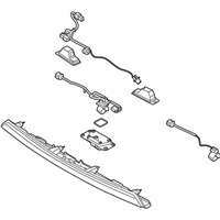 OEM Kia Forte Lamp Assembly-Center GAR - 92409M7300