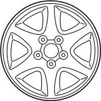 OEM Hyundai Tucson 16 Inch Alloy Wheel - 52910-2E220