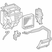 OEM 2001 Toyota Celica Radiator Assy, Air Conditioner - 87050-20520