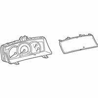 OEM Toyota Corolla Cluster Assembly - 83800-02D70