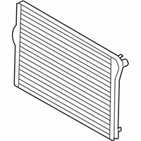 OEM 2012 BMW 550i GT xDrive Radiator - 17-11-8-669-004
