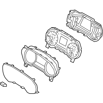 OEM 2022 Kia Seltos Cluster Assembly-INSTRUM - 94011Q5200