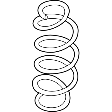 OEM 2021 Nissan Rogue SPRING - REAR SUSPENSION - 55020-6RA1C