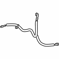 OEM 2010 Cadillac STS Cable Asm-Battery Negative - 25831929