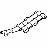 OEM 1996 Nissan Pathfinder INSULATOR Assembly-Center Tube, Upper - 20535-1W001