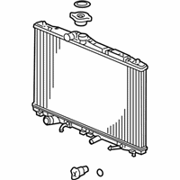 OEM Acura Radiator Complete - 19010-RWC-A52