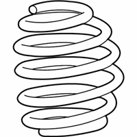 OEM Cadillac ATS Coil Spring - 22877925