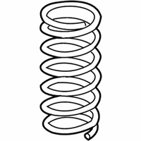 OEM 2012 Acura TL Spring, Rear - 52441-TK5-A02