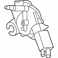 OEM Kia Rear Wiper Motor Assembly - 987104D000