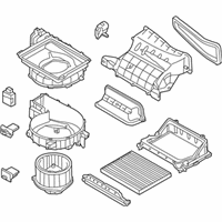 OEM 2014 Hyundai Elantra Coupe Blower Unit - 97100-3XAA0