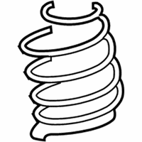 OEM 2007 Buick LaCrosse Rear Spring Assembly (Rh Proc) - 10415624